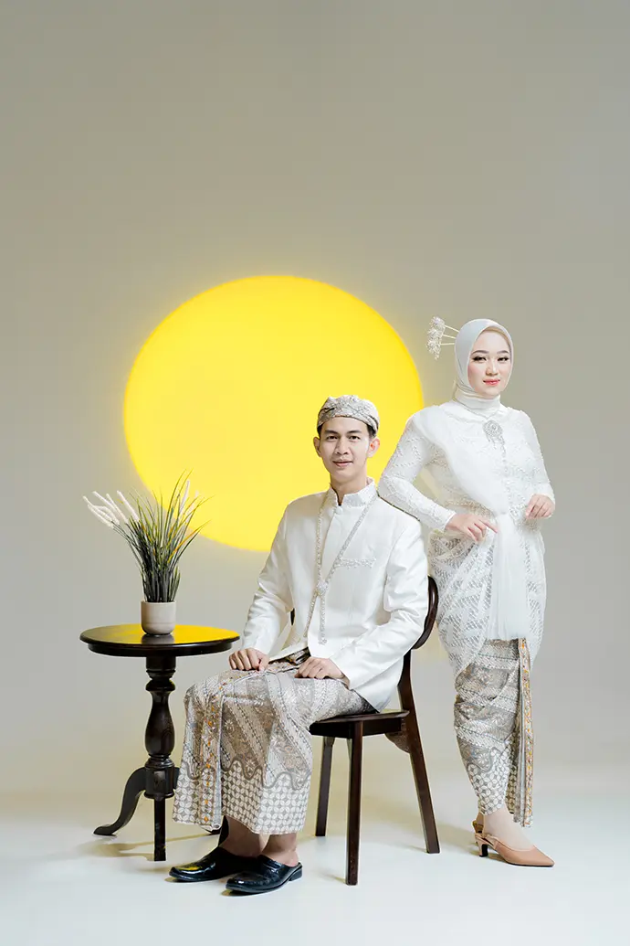 Foto Prewedding adat sunda terdekat di studio